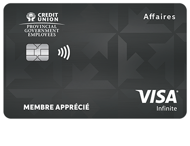 Business Card - Visa Infinite Affaires*