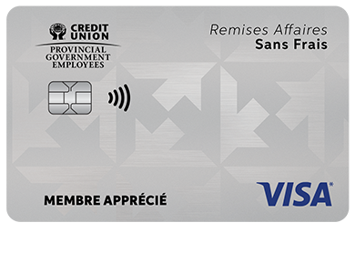 Business Card - Visa* Remises Affaires sans frais