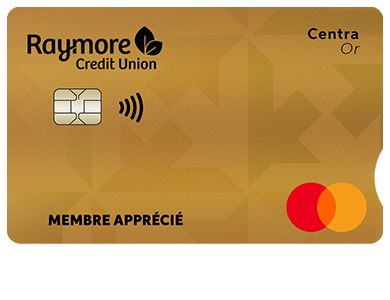 Personal Card - Mastercard<sup>MD&nbsp;</sup>Centra Or