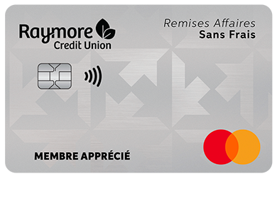 Business Card - Mastercard<sup>MD</sup> Remises Affaires sans frais