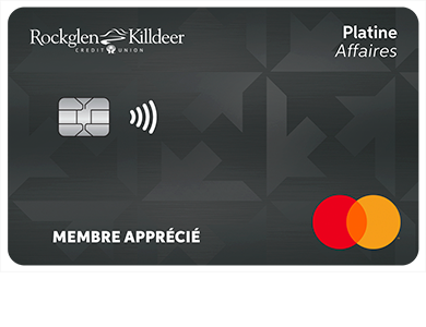 Business Card - Mastercard<sup>MD</sup> Affaires Platine<br>
<strong>Pour les titulaires de carte existants seulement</strong>