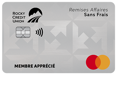 Business Card - Mastercard<sup>MD</sup> Remises Affaires sans frais