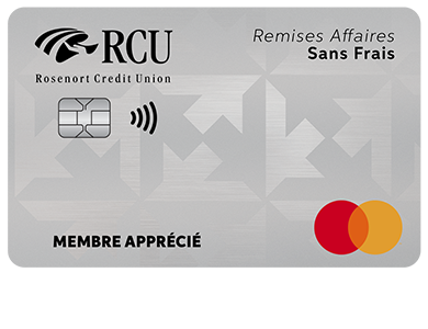 Business Card - Mastercard<sup>MD</sup> Remises Affaires sans frais