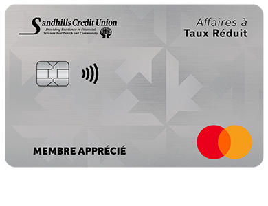 Business Card - Mastercard<sup>MD&nbsp;</sup>Affaires à taux réduit
