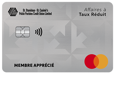 Business Card - Mastercard<sup>MD&nbsp;</sup>Affaires à taux réduit