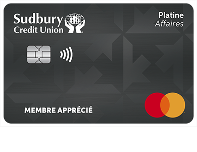 Business Card - Mastercard<sup>MD</sup> Affaires Platine<br>
<strong>Pour les titulaires de carte existants seulement</strong>
