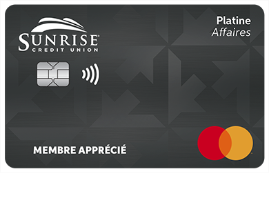 Business Card - Mastercard<sup>MD</sup> Affaires Platine