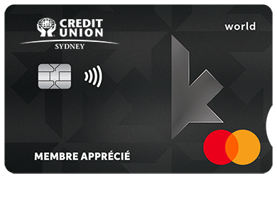 Personal Card - Mastercard World<sup>MD</sup>