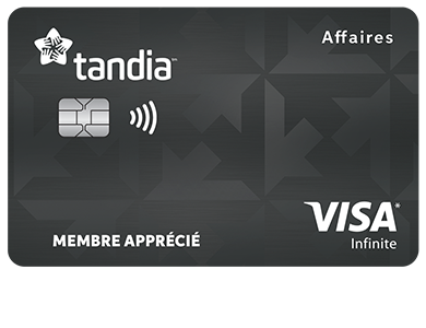 Business Card - Visa Infinite Affaires*