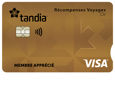 Personal Card - Visa* Récompenses voyages Or<br>
<strong>Pour les titulaires de carte existants seulement</strong>
