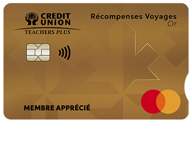 Personal Card - Mastercard<sup>MD </sup>Récompenses voyages Or<br>
<strong>Pour les titulaires de carte existants seulement</strong>