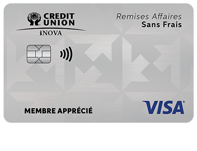 Business Card - Visa* Remises Affaires sans frais